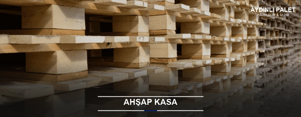 Aydınlı Taşıma İçin Ahşap Kasa