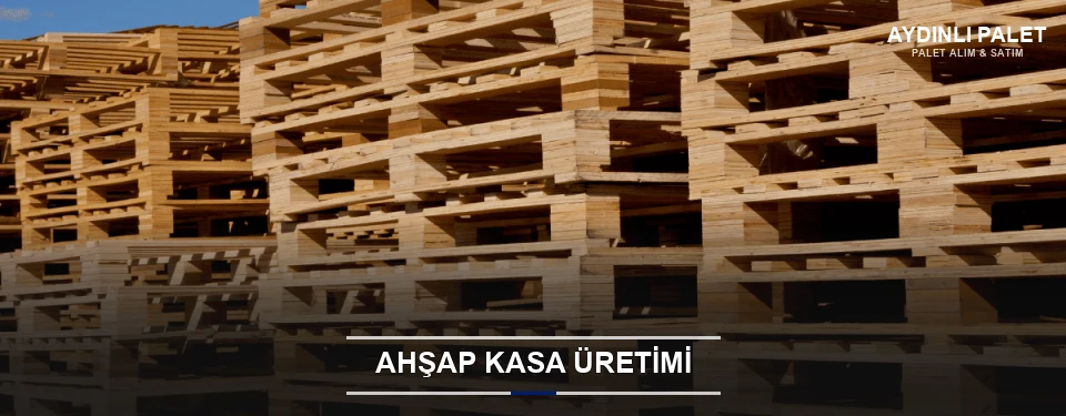 Aydınlı Endüstriyel Ahşap Kasa
